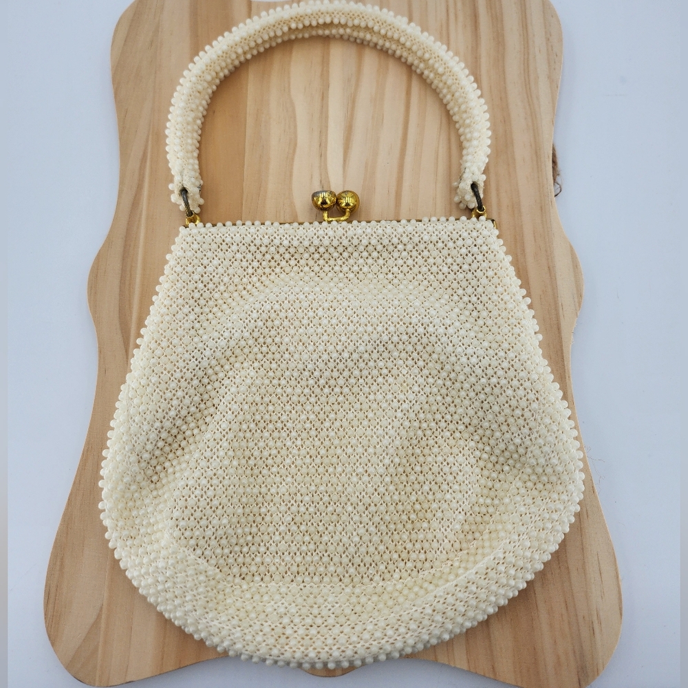 Vintage Hagman's of Armands Corde Bead Handbag